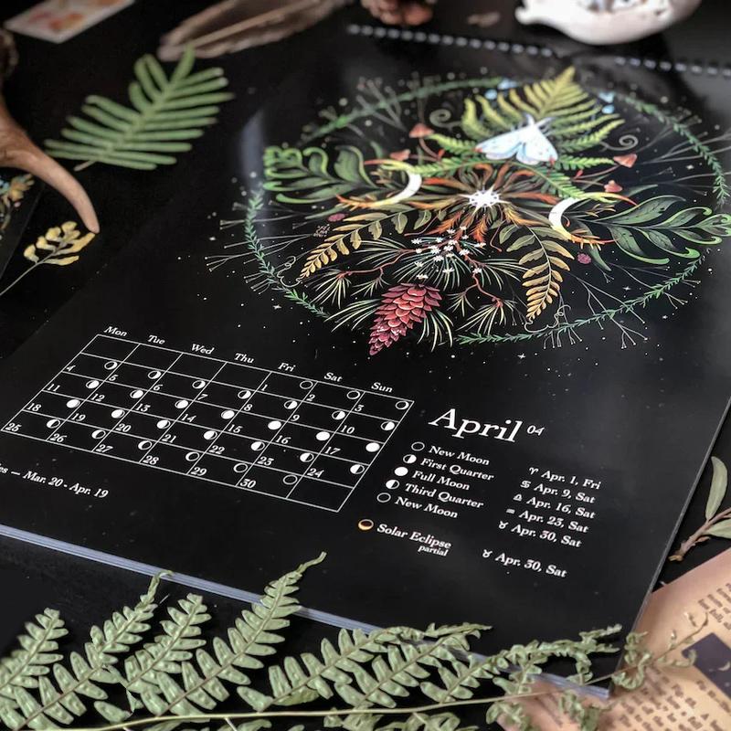 2022 Dark Forest Lunar Calendar