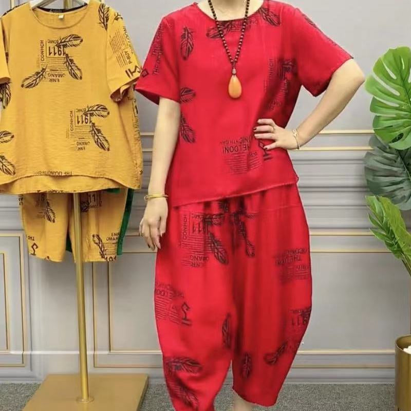 Woman Casual And Loose 2-piece Set
