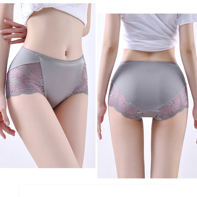 Women's Tummy Control Hip Lifting Seamless Lace Underwear