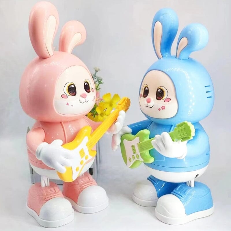 Adorable Rabbit Guitarist Toy