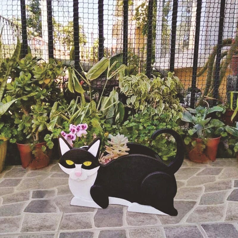 Cat Shaped Planter