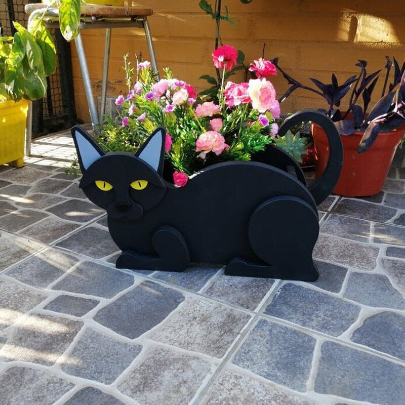 Cat Shaped Planter