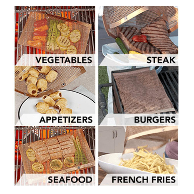 Non-sticky Mesh Grilling Bag