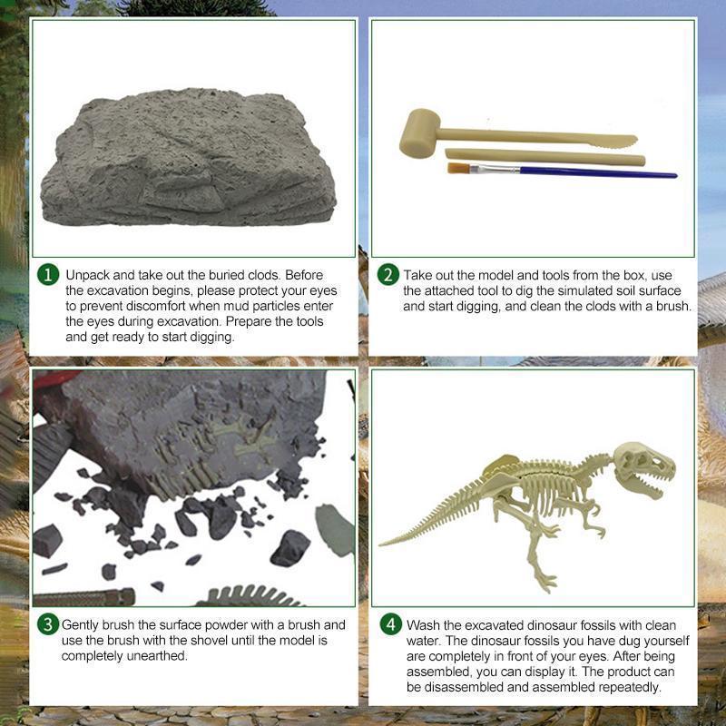 ComfyBear™DIY Archaeological Mining Dinosaur Fossil Toys