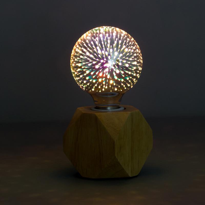 3D Fireworks Decorative LED Bulbs