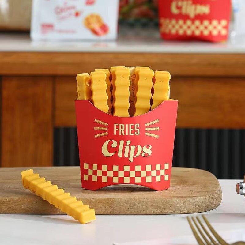 Funny Magnetic French Fries Food Clips