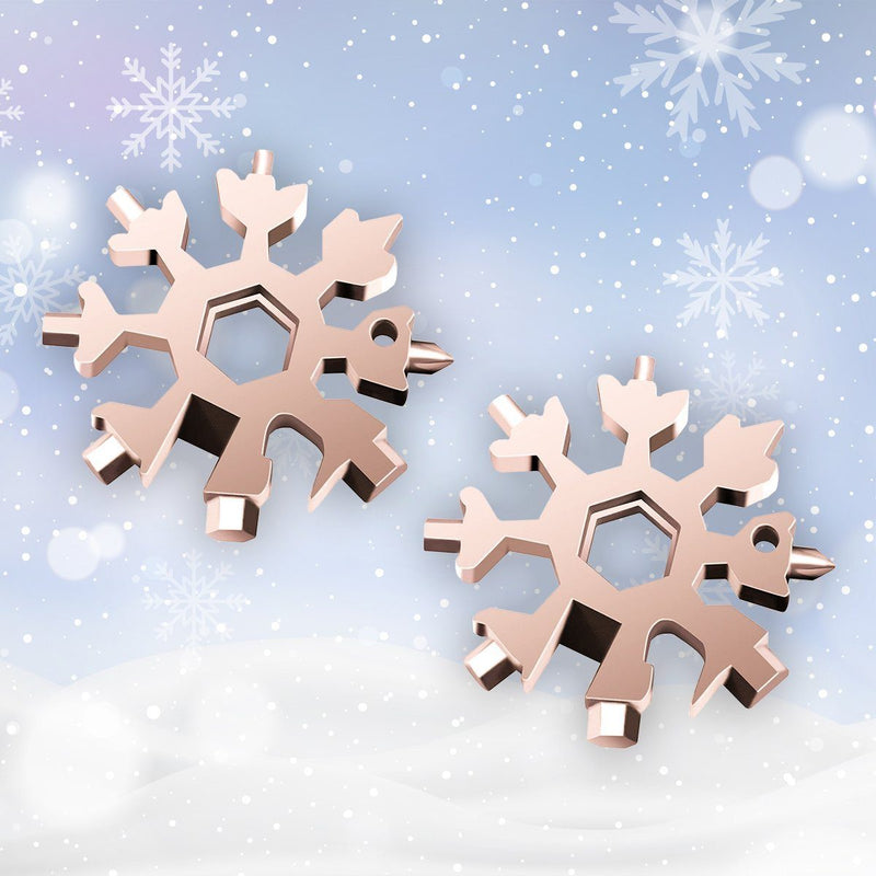 18-in-1 stainless steel snowflakes multi-tool