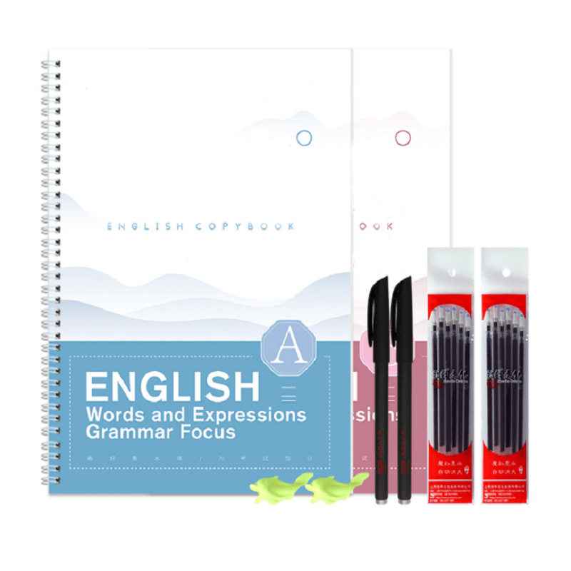 Comfybear™Reusable English Calligraphy Copybook