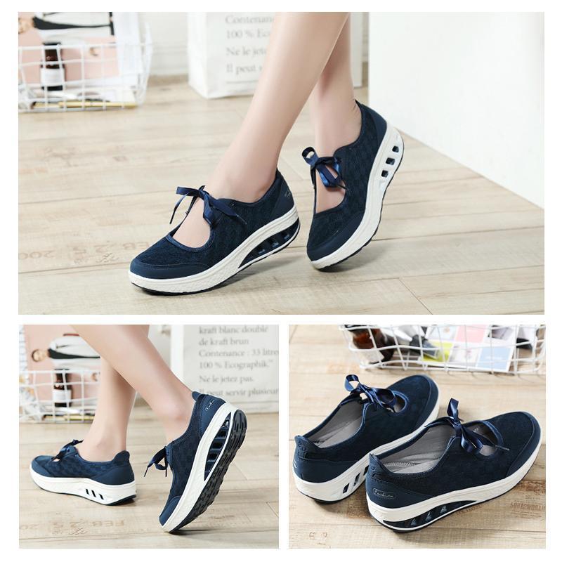 Women Spring Shoes Slip On Platform