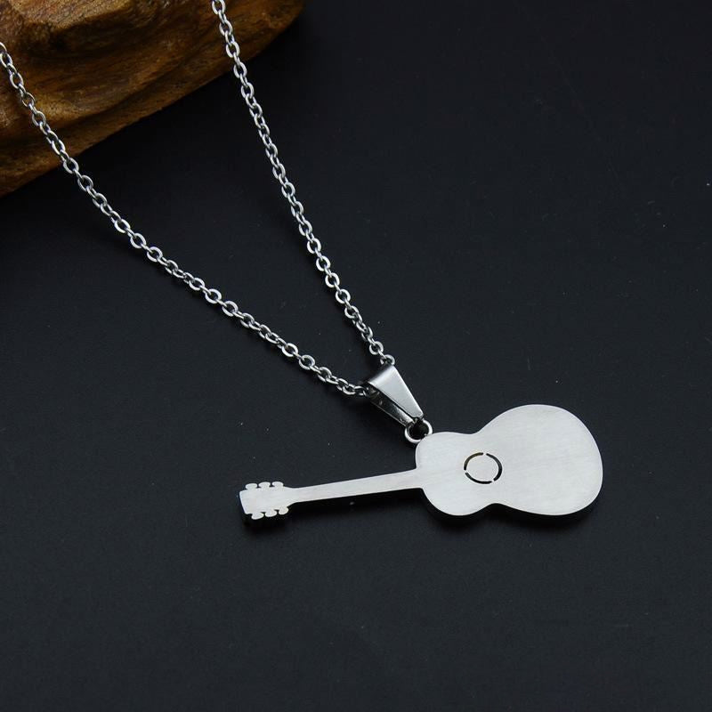 Unisex Guitar Necklace