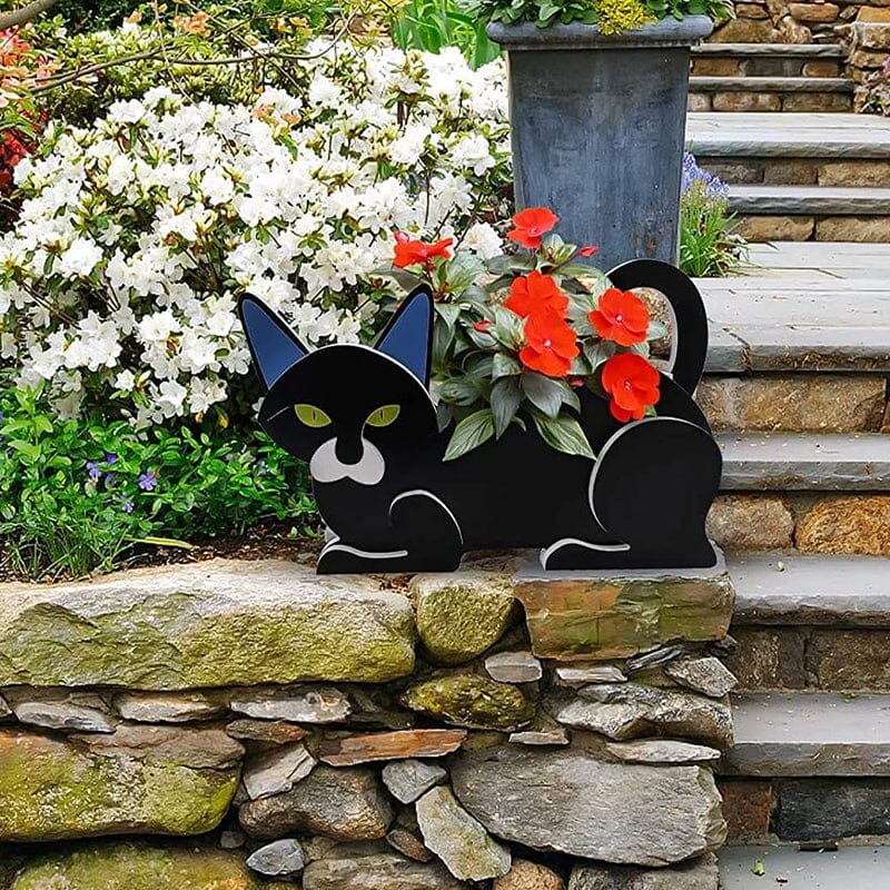 Cat Shaped Planter