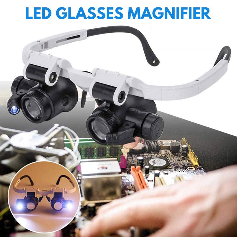 Comfybear™LED Glasses Magnifier