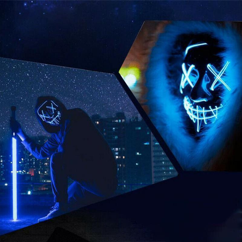 【LIMITED OFFER:50% OFF】Halloween - LED luminous mask