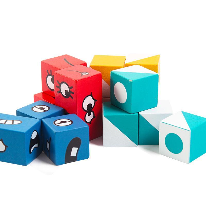 Comfybear™ Puzzle Building Cubes