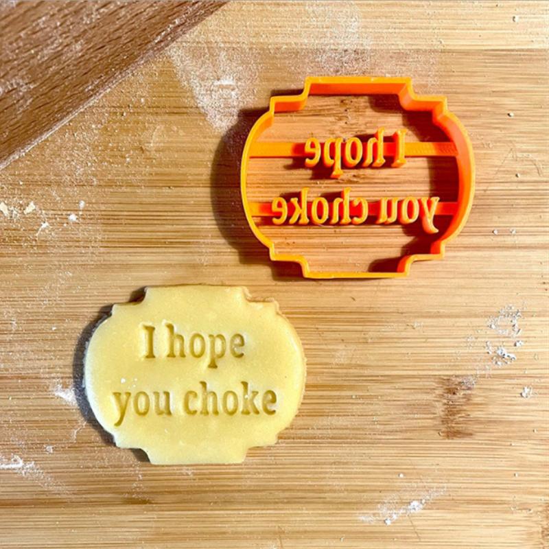 Cookie Molds With Good Wishes (4pcs)