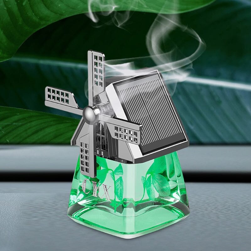 Windmill Design Solar Car Perfume