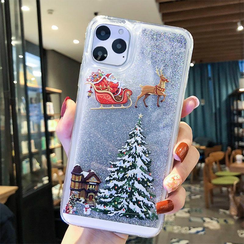 Flash Powder Mobile Phone Case