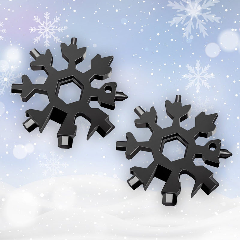 18-in-1 stainless steel snowflakes multi-tool