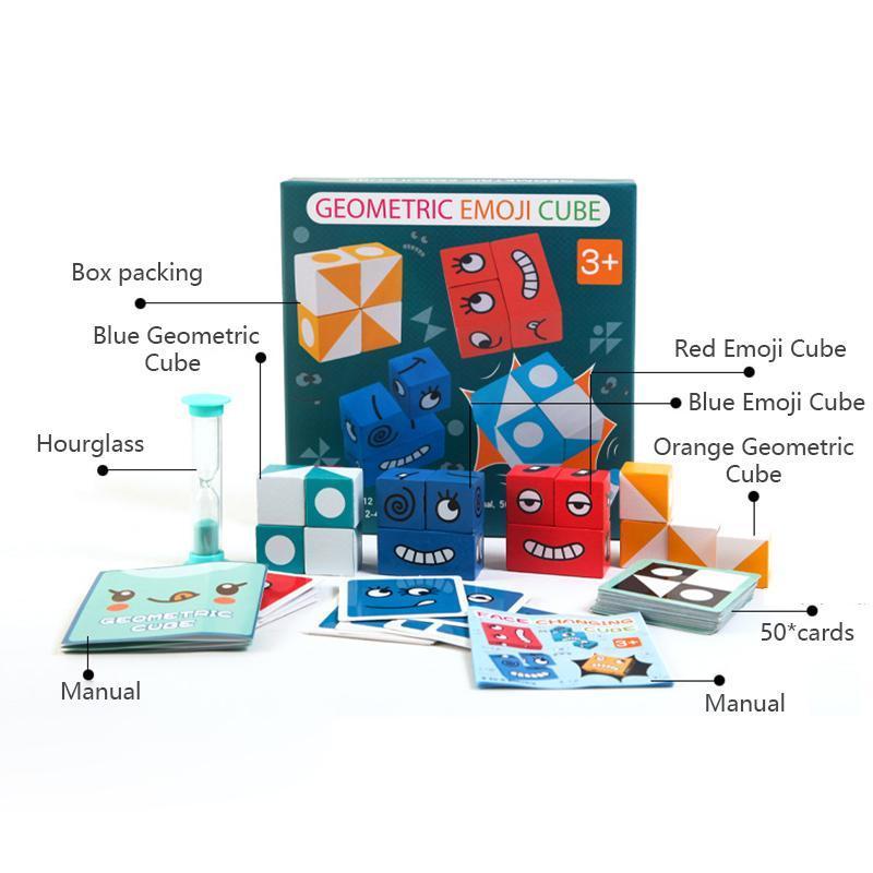 Comfybear™ Puzzle Building Cubes