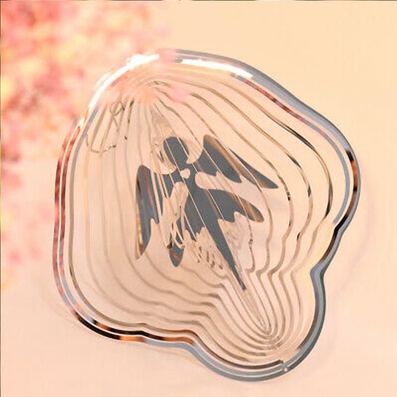 Mirror Metal Rotating Spinner