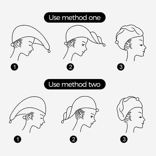 Cloud Velvet Dry Hair Hat