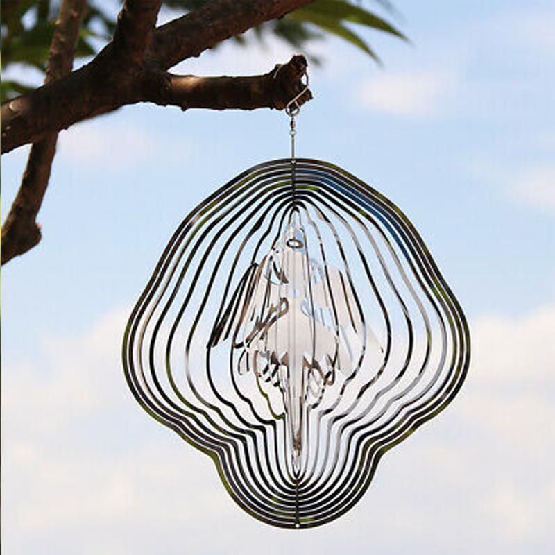 Mirror Metal Rotating Spinner