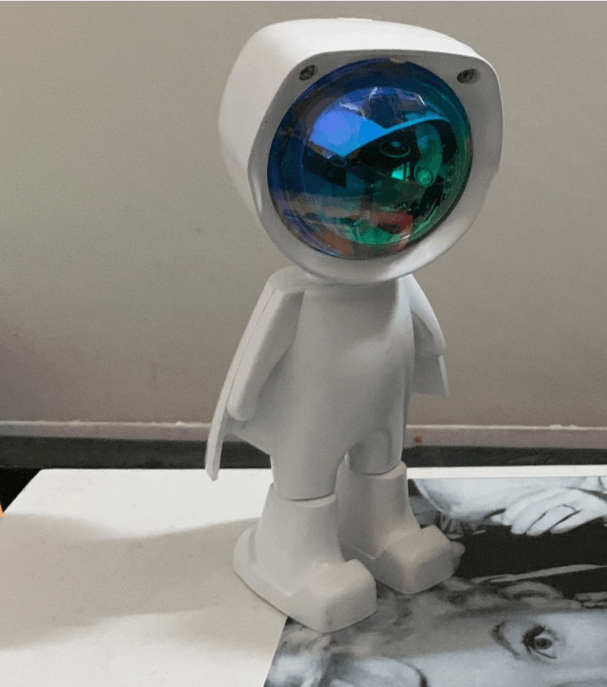 Romantic Modern Robot Sunset Lamp