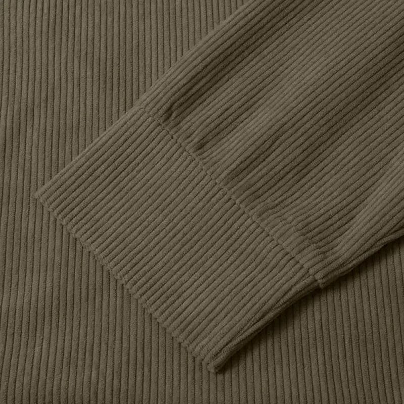 Men's Corduroy Casual Stand Collar Sweatshirts
