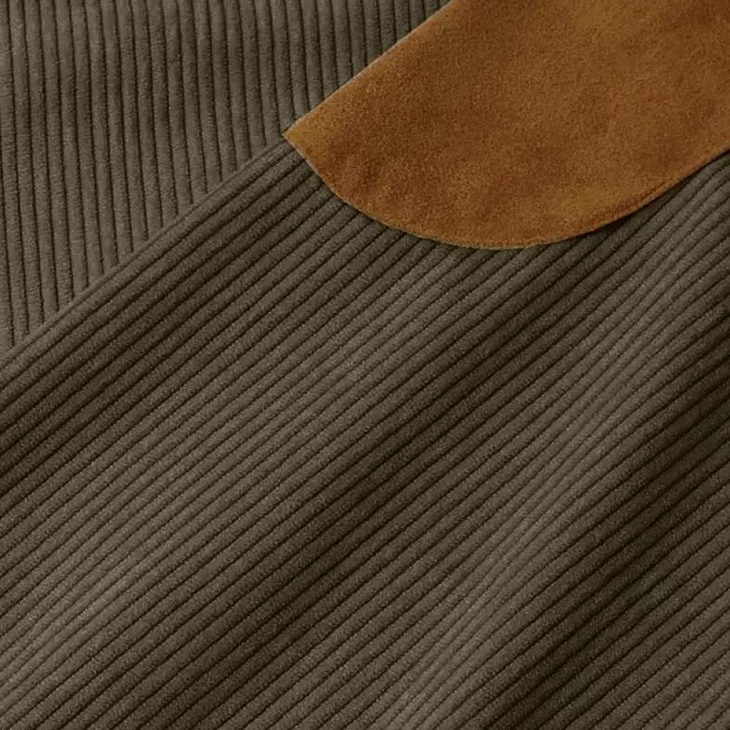 Men's Corduroy Casual Stand Collar Sweatshirts