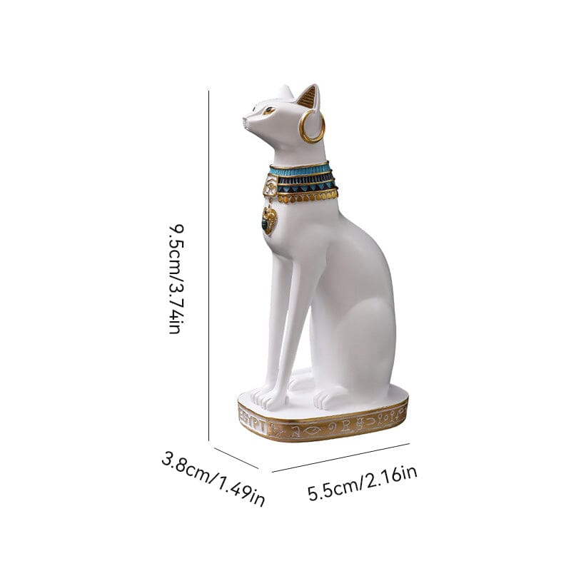 Noble Egyptian Cat Figurine