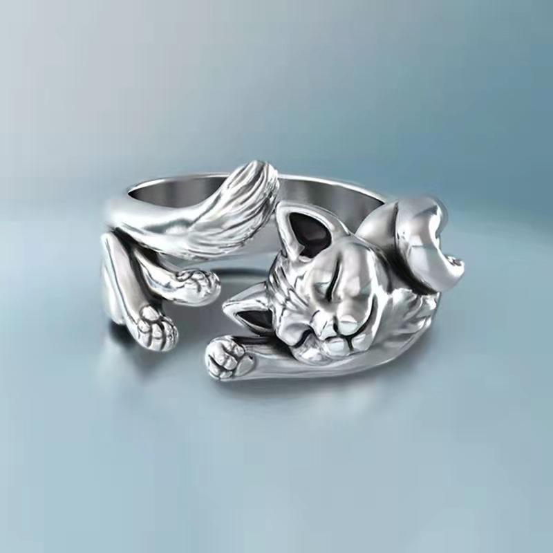 Comfybear™Cat Lovers Cat Ring