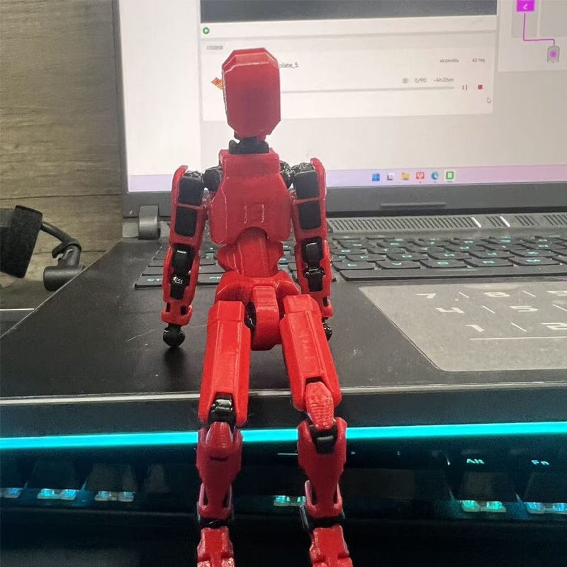 3D Printed Multi-Jointed Movable Robot