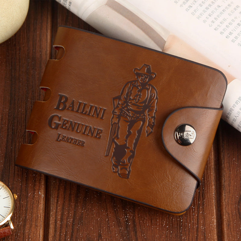 Men's Short Vintage Wallet