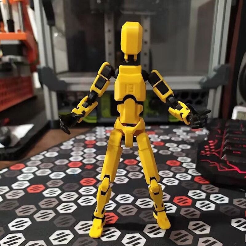 3D Printed Multi-Jointed Movable Robot