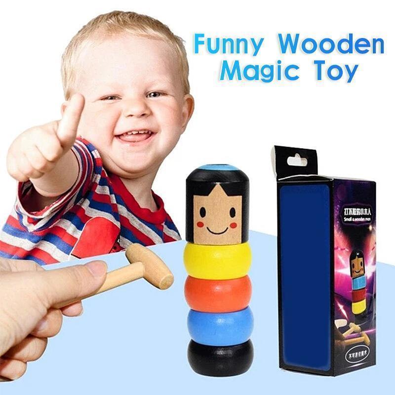 Comfybear™Unbreakable Wooden Man Magic Toy