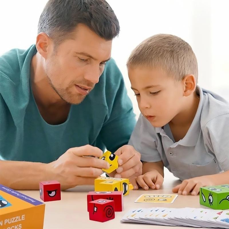 Comfybear™ Puzzle Building Cubes