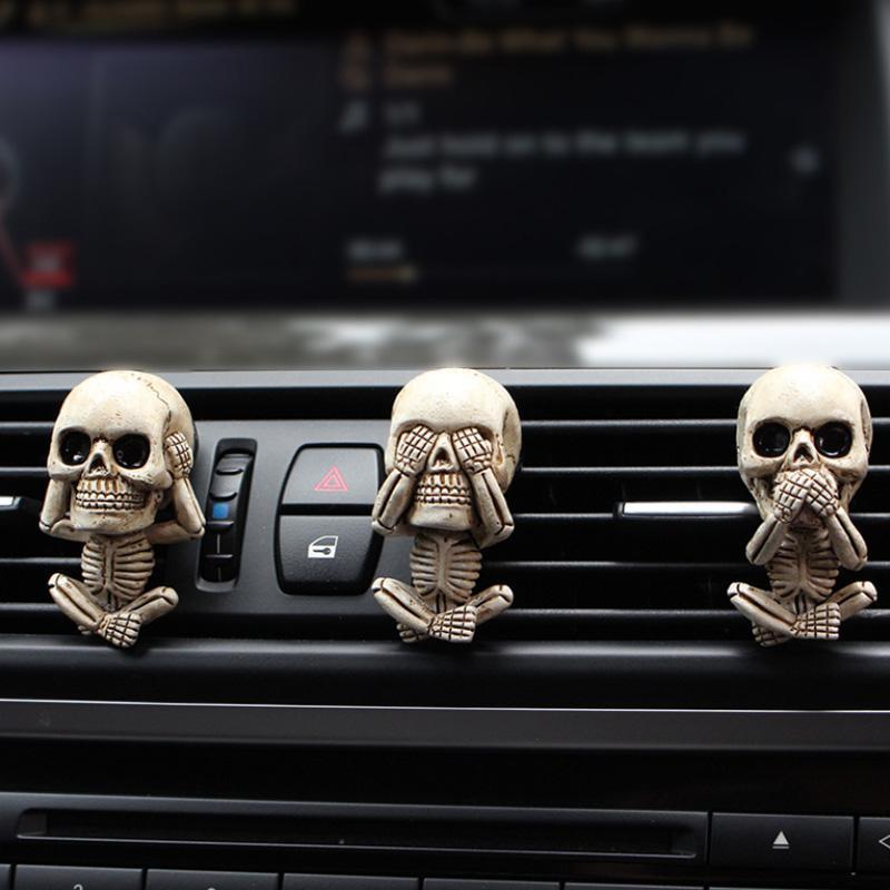 Creative Car Skull Ghost Head Aromatherapy