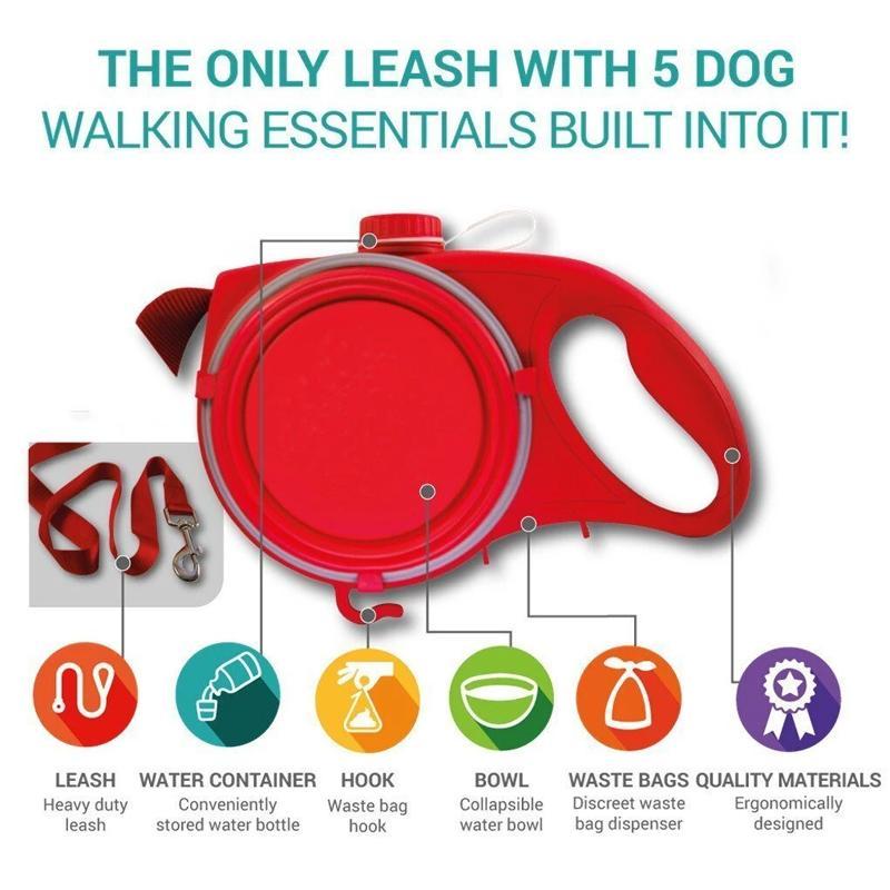5 In 1 Dog Leash