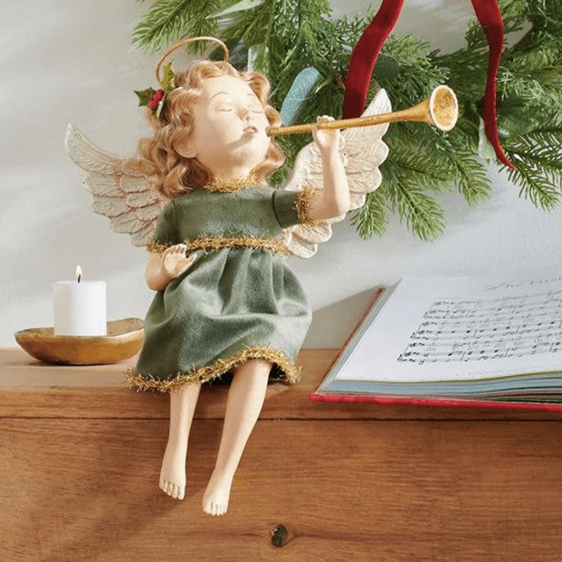 Christmas Angel With Trumpet