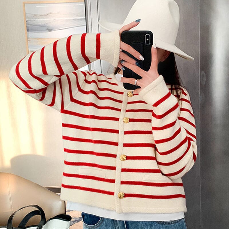 Modana Striped Sweater