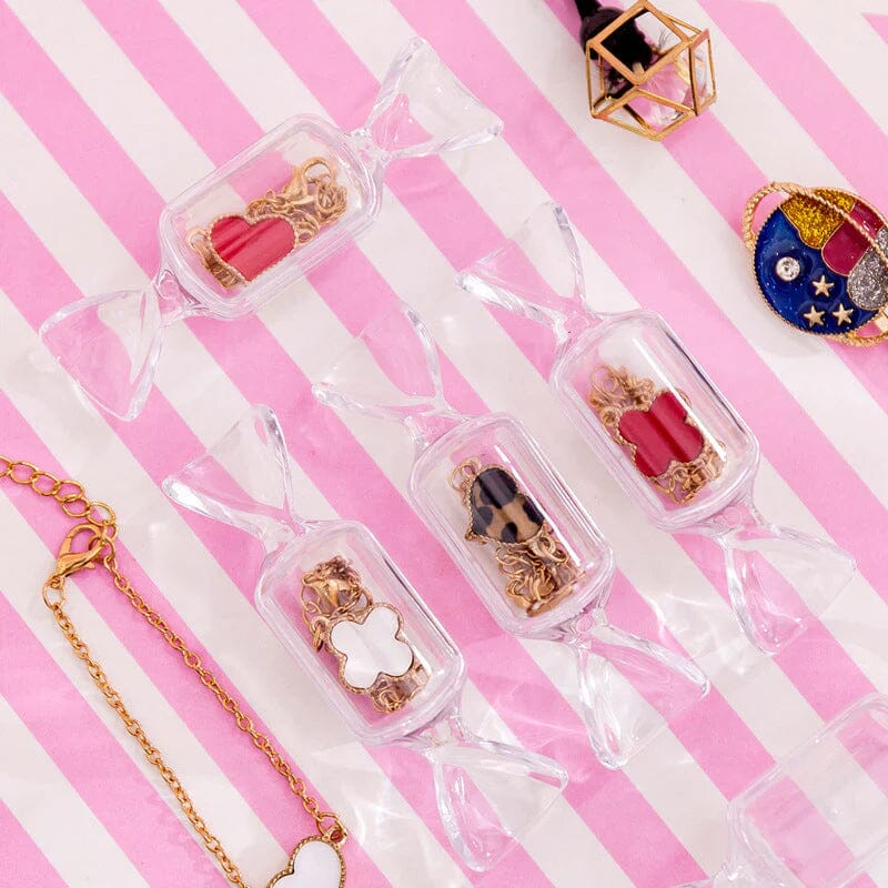 Candy shaped jewellery box (10 pcs)