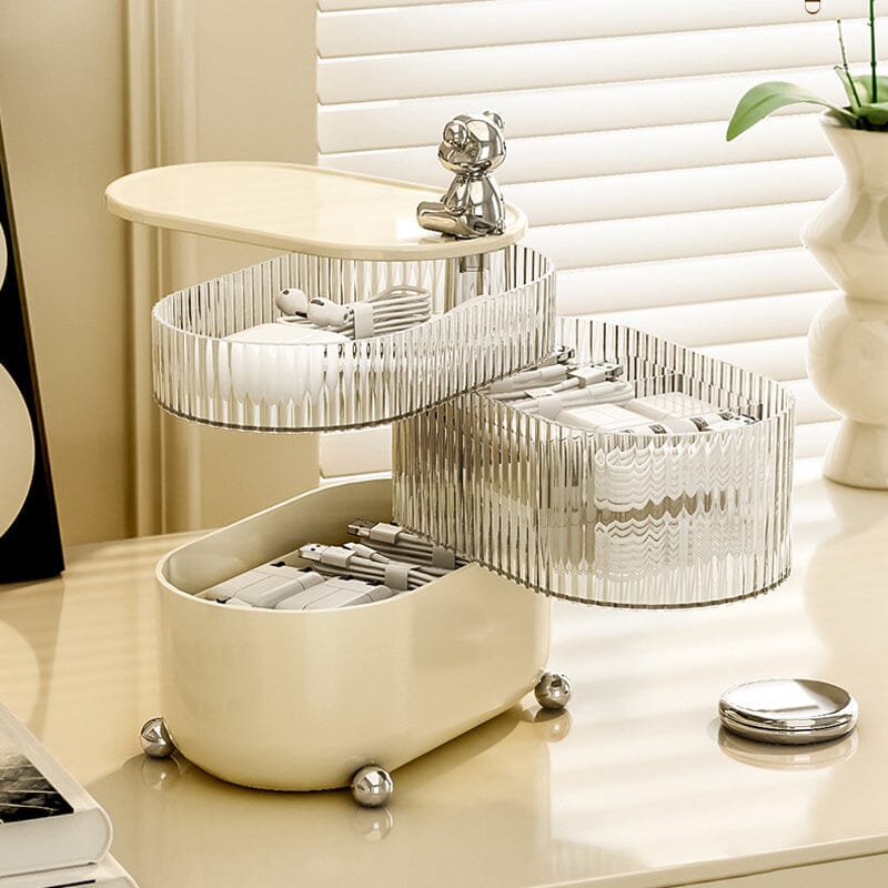 360° Rotation Desk Organizer