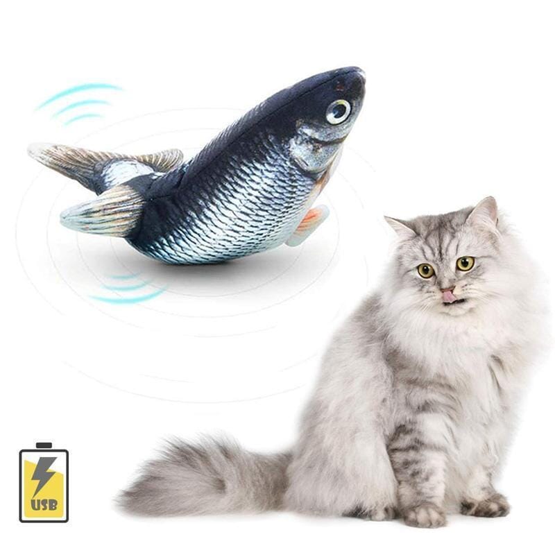 Plush Simulation USB Charging Pet Fish Toy