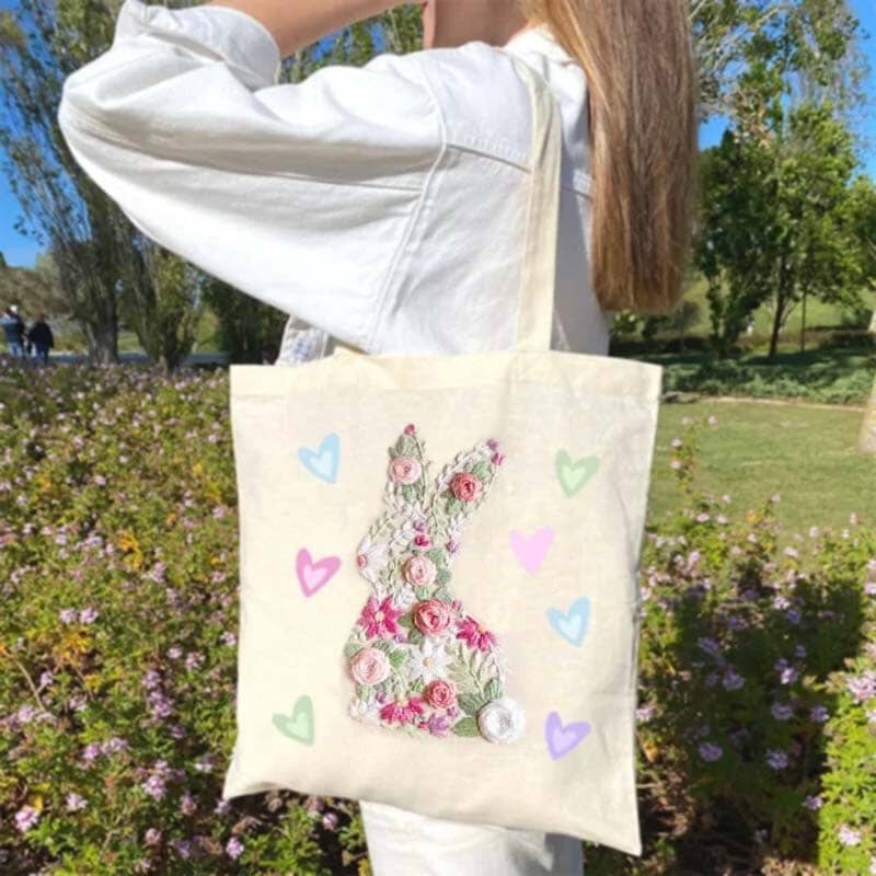 Bunny in Bloom Easter Embroidery Kit