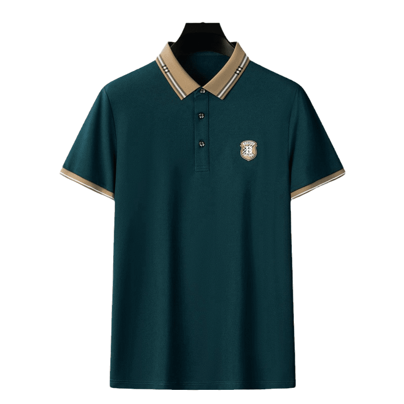 Men's Casual Embroidered POLO Shirt