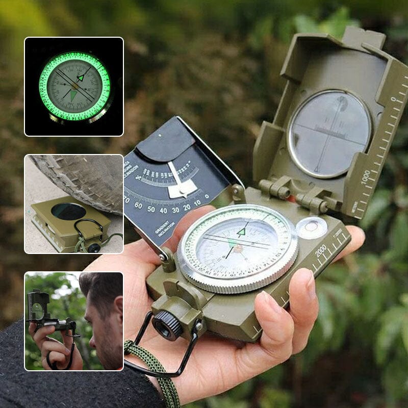 Multifunctional Flip Luminous Compass