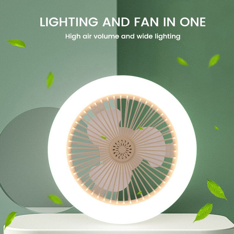 2-in-1 Aromatherapy LED Fan Lamp