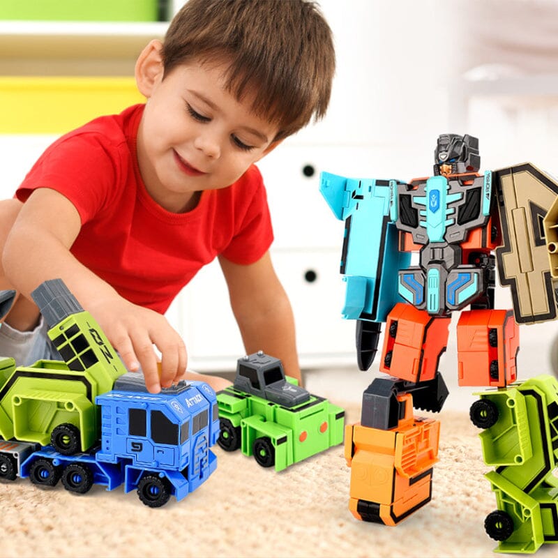 Toy Deformation Number Transform Robot