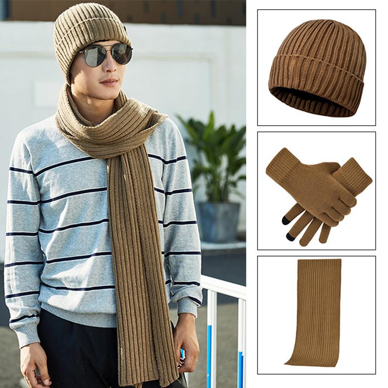 Comfybear™Hat Scarf Gloves Three-Piece Suit