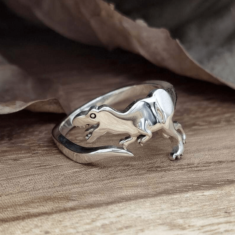 Adjustable Cute Dinosaur Ring